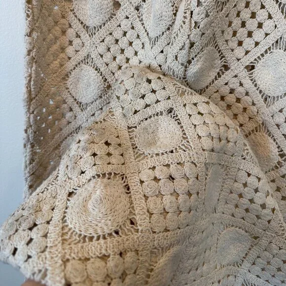 NWT! Revolve - Andrea Iyamah Hira Crochet Pants in XS (chalk) - Picture 10 of 11